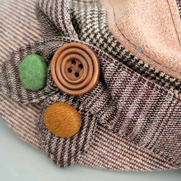 D&Y Plaid Cadet Hat Elastafit - Picture 9 of 11